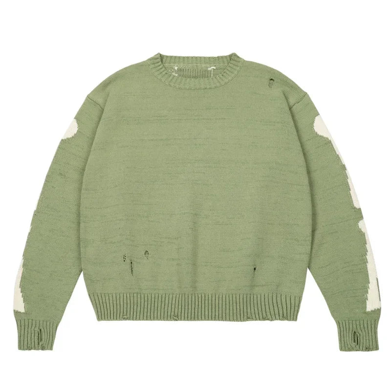 Skeleton Knit Sweater