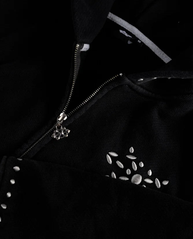 Stiched Zip Hoodie