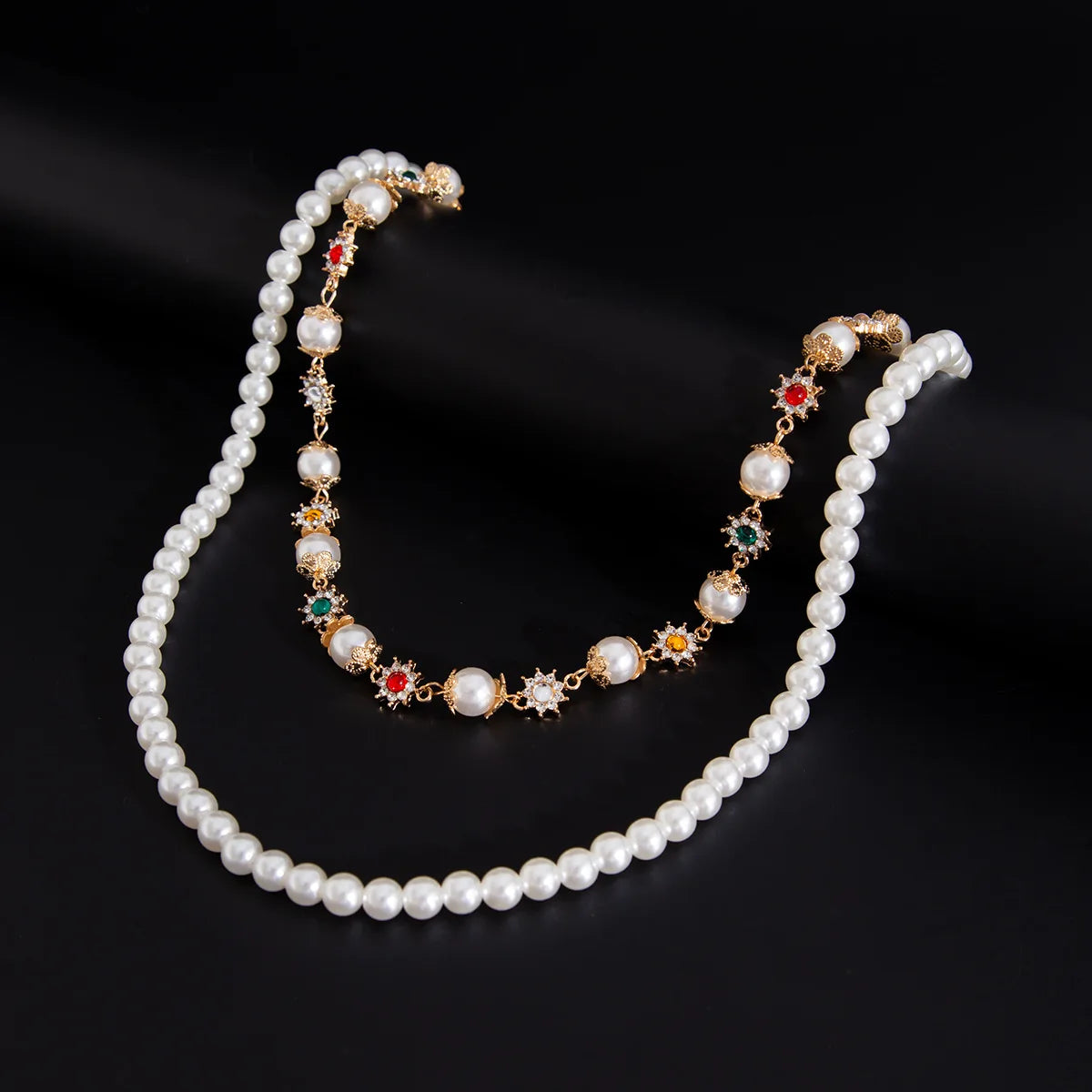 Luxury Pearl Key Pants Chain