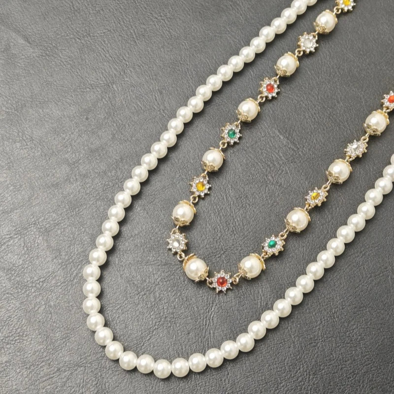 Luxury Pearl Key Pants Chain