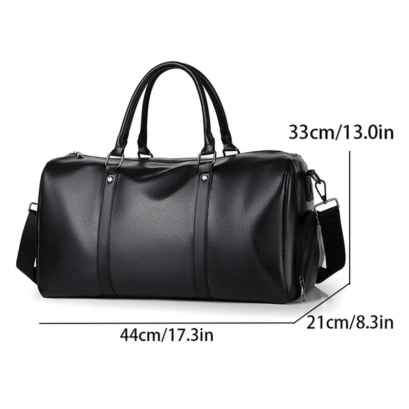 Black Weekender Bag