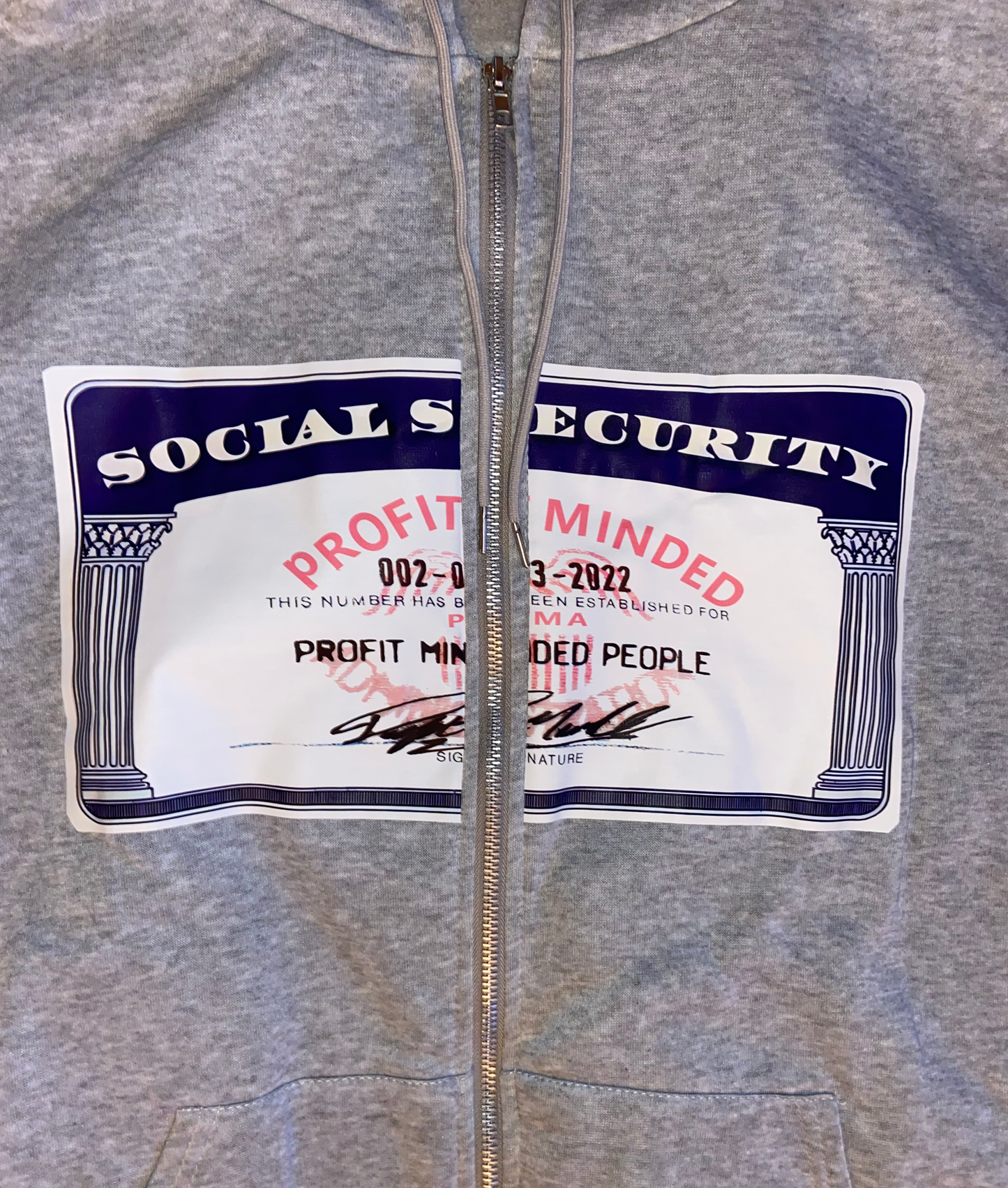 Money Zip Hoodie