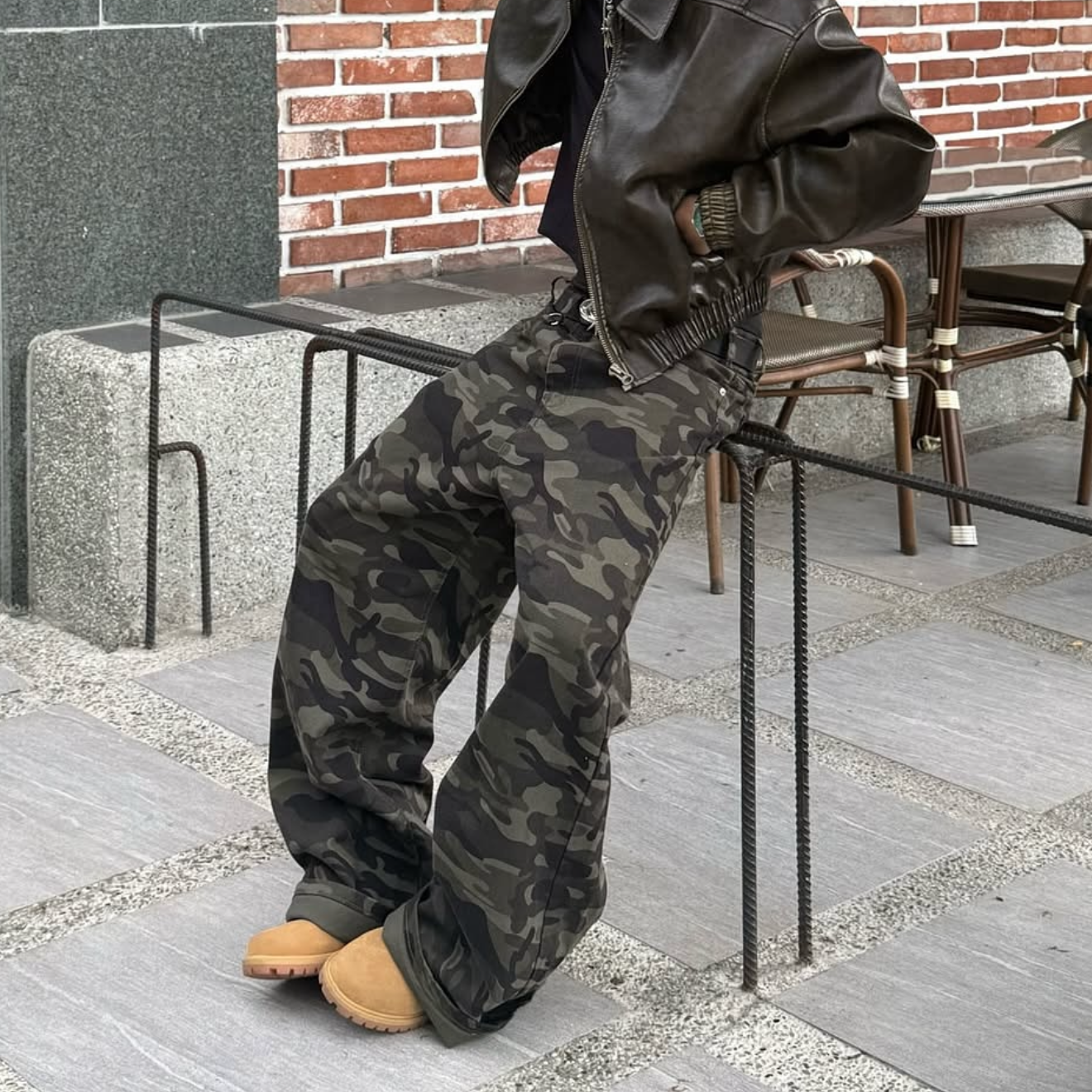 Camo Baggy Pants