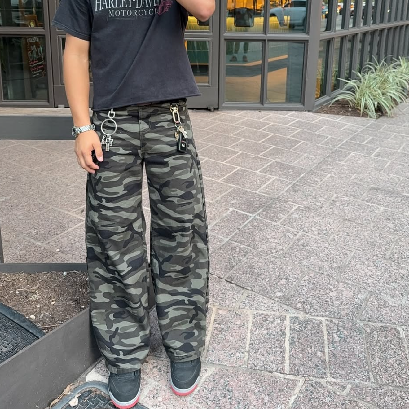 Camo Baggy Pants