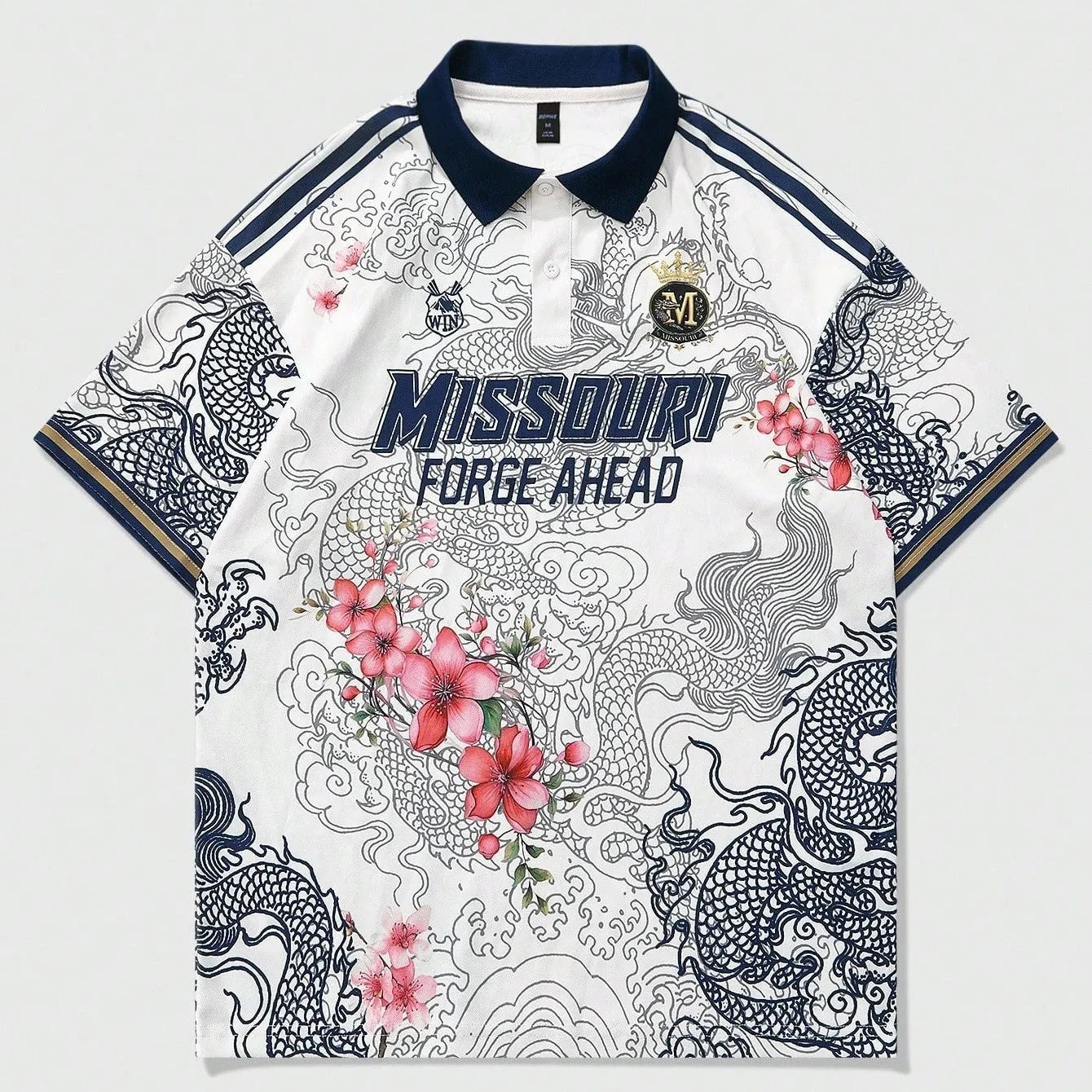 Patterned POLO Shirt