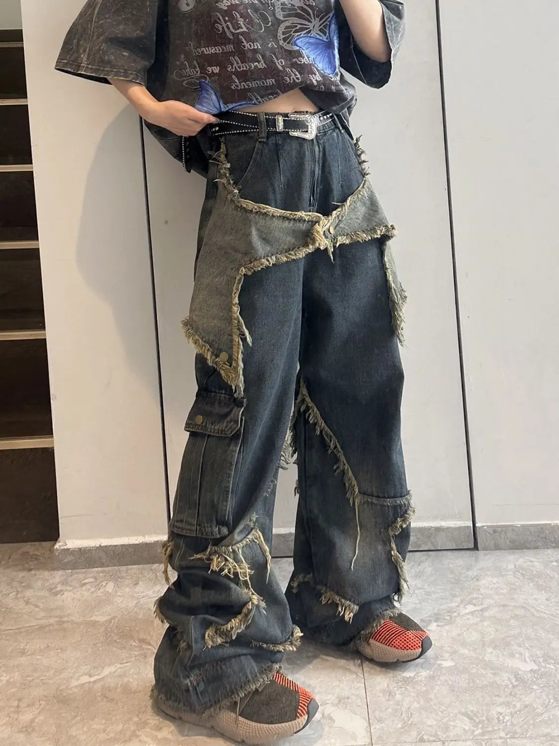 Y2K Vintage Star Jeans