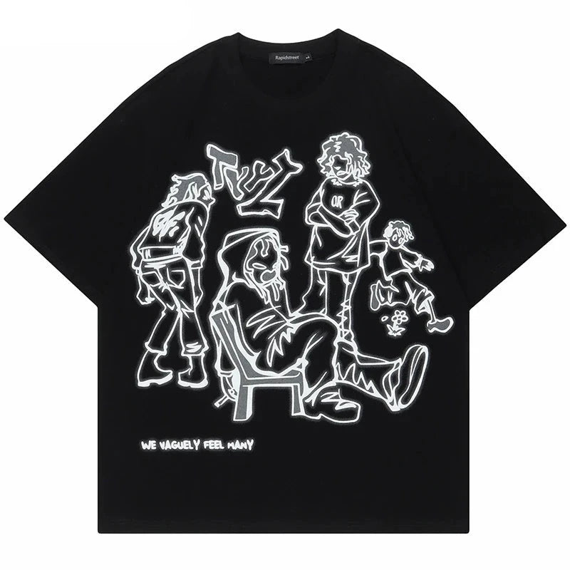 Cartoon Graphic T-Shirt