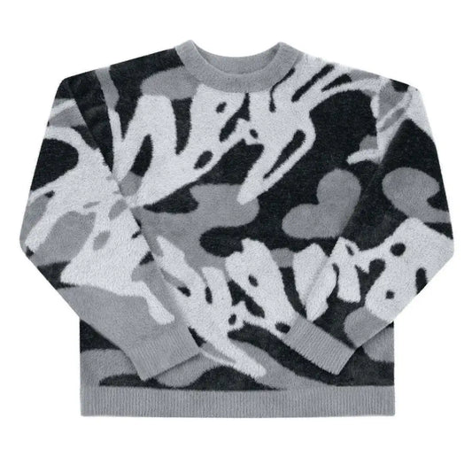 Y2k Retro Knitted Sweater